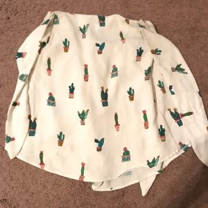 Cactus off the shoulder top